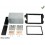 Kit 2 DIN SUZUKI SPLASH 2008- NOIR