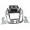 KIT 2 DIN FORD TOURNEO CONNECT 11/2013- SANS ECRAN ARGENT MAT (A CDER FORD1519127)