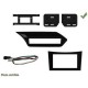 Kit 2 DIN MERCEDES CLASSE E 2009-2012 (W212) - NOIR