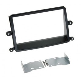 Kit 2 DIN MITSUBISHI L200 2006- avec clim manuelle sans display
