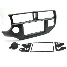 Kit 2 DIN KIA RIO 2011- SANS lumiere airbag passager