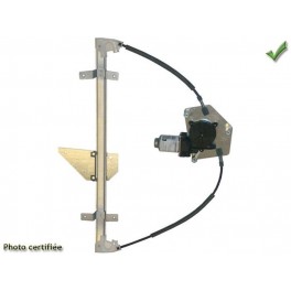 MECANISME RENAULT TWINGO 06/2007- 2P AVANT DROIT  AVEC MOTEUR 2 FILS