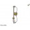 MECANISME OPEL ZAFIRA 08/2000-05/2005 4P ARRIERE GAUCHE SANS MOTEUR