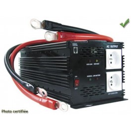 SURVOLTEUR 24V /220V 50 Hz 3000 W PURE SINUS