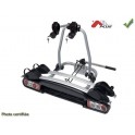 PORTE VELO SUR ATTELAGE POUR 2 VELOS DEMONTAGE RAPIDE SANS OUTIL