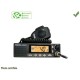 POSTE CB PRESIDENT JOHNSON2 40CX AM/FM 4W 12/24V SE MET A LA PLACE DE L AUTORADI