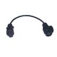 PRISE ADAPTATEUR POUR ATTELAGE AVEC CABLE 13 BROCHES / 7 BROCHES