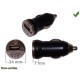 PRISE ALLUME CIGARE MALE 12/24V - USB FEMELLE 1A
