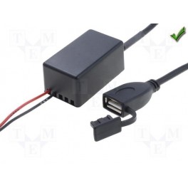 PRISE USB FEMELLE 12VOLT SORTIE 5 VOLT 2.1A
