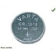 PILE CR 1616 LITHIUM 3V DIAM 16X1.6 VENDU PAR 5 (TELECOMMANDE GEMINI)