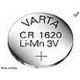 PILE CR 1620 LITHIUM 3V DIAM 16X20 VENDU PAR 5