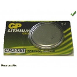 PILE CR 2430 LITHIUM 3V VENDU PAR 5 -ATC CARTE SPIN