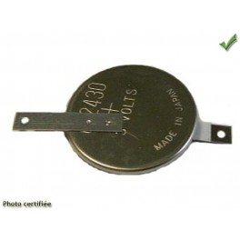 PILE POUR SPIN SAT 2002 CR2430 AVEC PATTES A SOUDER A UNITE