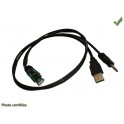 MODULE RECUPERATION USB AUX ORIGINE NISSAN NOTE 2014- MICRA 2014-