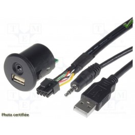 MODULE USB AUX NISSAN 370Z 2011- JUKE 2011- MICRA 2011- QASHQAI 2011-