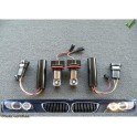 PACK AMPOULES LED ANGEL EYES H8 POUR E92- E93- E70 - E82 - E87 - 2008- Blanche