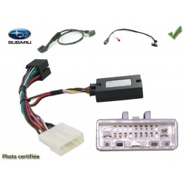 CDE AU VOLANT ALPINE POUR SUBARU IMPREZA 2010-2015 avec touches de telephon