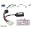 CDE AU VOLANT ALPINE POUR SUBARU IMPREZA 2010-2015 avec touches de telephon