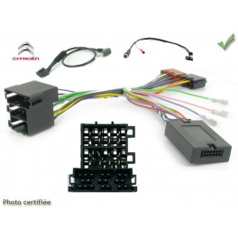 CDE AU VOLANT KENWOOD POUR CITROEN JUMPER 2000-2008 ISO