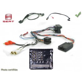 CDE AU VOLANT JVC POUR SEAT EXEO 2009- FAKRA