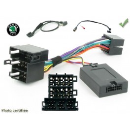 CDE AU VOLANT JVC POUR SKODA FABIA -2007 OCTAVIA -2005 ISO