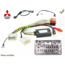 CDE AU VOLANT KENWOOD POUR MITSUBISHI 2010- ASX LANCER OUTLANDER SANS AMPLI