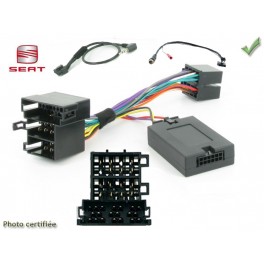 CDE AU VOLANT CLARION POUR SEAT IBIZA 1999-2008 LEON 2000-2005 ISO