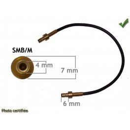 ADAPTATEUR D ANTENNE GSM/GPS SMB/M - SMB/M
