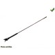 ANTENNE TOIT VOLKSWAGEN GOLF 1 BRIN NOIRE