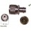 ADAPTATEUR D ANTENNE CB UHF (PL)/F - BNC/M (unitaire)