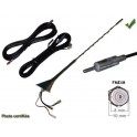 ANTENNE GSM ET RADIO TOIT VOLKSWAGEN GOLF3 TYP 16S 900/1800MHZ AM/FM LONG 5M