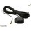 ANTENNE GPS MINI MAGNETIQUE AMPLIFIE 3.5M RG174 SMB FEMELLE VDO