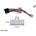 CABLE SPECIFIQUE AUTORADIO ISO SONY 18pins 29x10mm CDX XR XRC