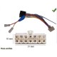 CABLE SPECIFIQUE AUTORADIO ISO AIWA 14pins 31x10mm CTR CTX CT
