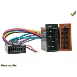 CABLE SPECIFIQUE AUTORADIO ISO JVC 16VOIES