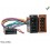 CABLE SPECIFIQUE AUTORADIO ISO JVC 16VOIES