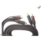 CABLE SIGNAL RCA 1,50m MALE MALE