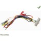 CABLE SPECIFIQUE AUTORADIO ISO KENWOOD 14pins 30x10mm KRC