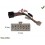 CABLE SPECIFIQUE AUTORADIO ISO PIONEER 14pins 31x10mm DSP DEHM KEH KEHM KEHP