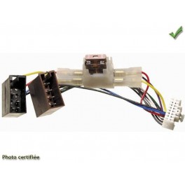 CABLE SPECIFIQUE AUTORADIO ISO PANASONIC