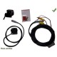 CAMERA DE RECUL ANGLE 150 DEGRE A FIXER SUR PLAQUE D IMMATRICULATION NTSC