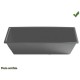 CACHE VIDE POCHE EMPLACEMENT AUTORADIO ISO hxlxp 59x188x70mm