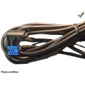 CABLE SPECIFIQUE CD-AUTORADIO PANASONIC POUR VOLKSWAGEN 2000- 450CM