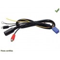 CABLE SPECIFIQUE CD-AUTORADIO PANA POUR AUDI SEAT -2000 VOLKSWAGEN 2002- 20CM...