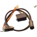 CABLE SPECIFIQUE CD-AUTORADIO MERCEDES C E - ALPINE CHMS600 20CM