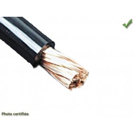 BOBINE DE CABLE ALIMENTATION 25mm2 15m NOIR