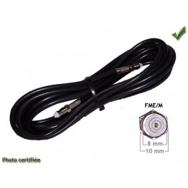 CABLE ANTENNE FME-FME 5M