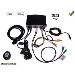INTERFACE FM RDS PASER MAESTRO POUR IPOD IPHONE ENTREE AUX USB-SIMPLE FAKRA