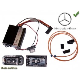 INTERFACE FIBRE OPTIQUE PARROT MKI MERCEDES CLASSE S W211 2007-2008 AVEC APS