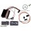 INTERFACE FIBRE OPTIQUE PARROT MKI MERCEDES CLASSE S W211 2007-2008 AVEC APS